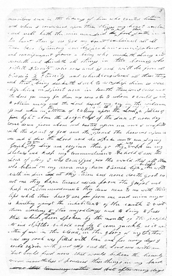 Joseph Smith Letter 1832 p.3