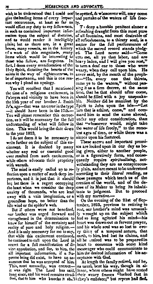 LDS' Messenger and Advocate 1835 p.78