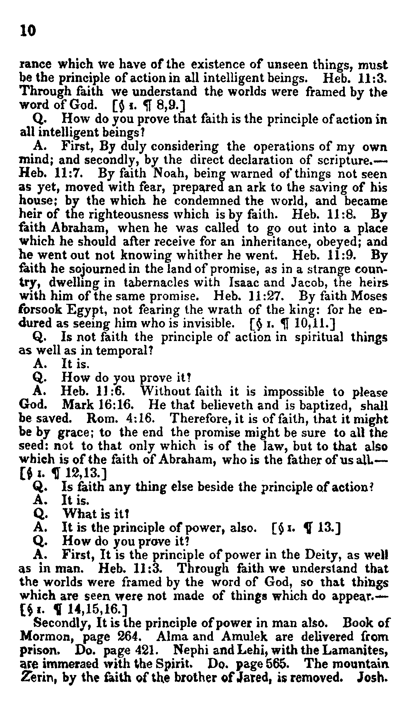 Doctrine And Covenants Page 10
