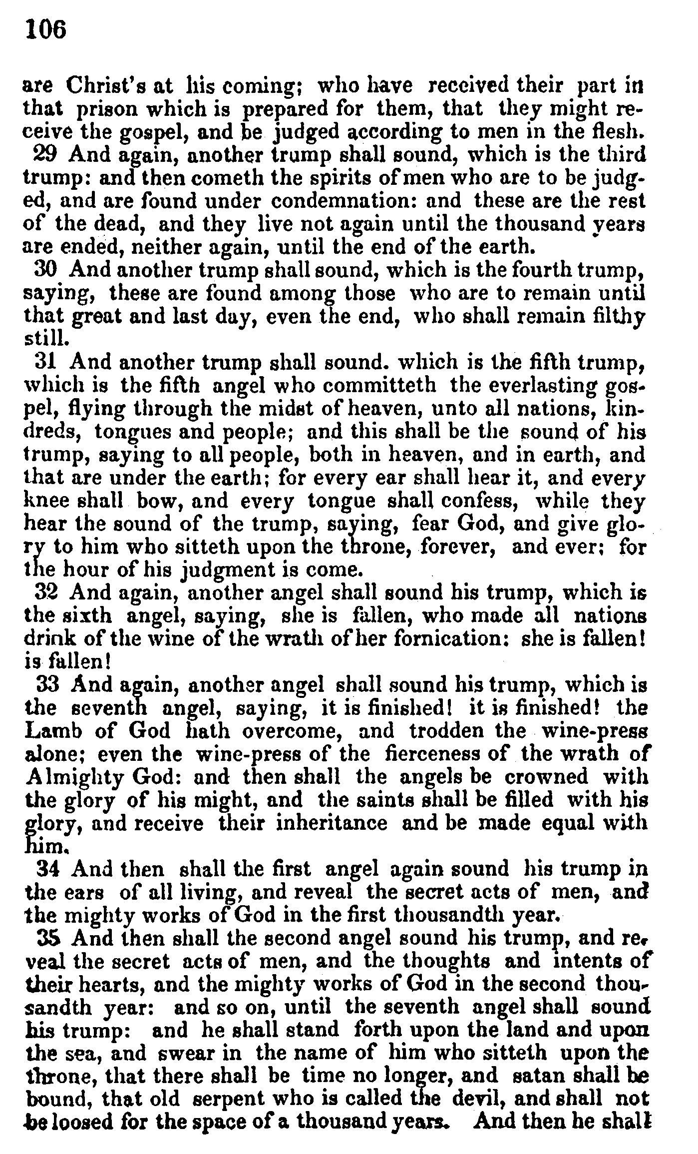 Doctrine And Covenants Page 106