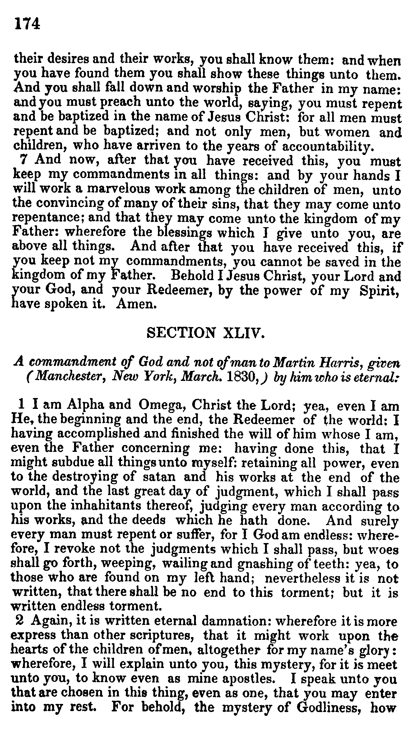 Doctrine And Covenants Page 174