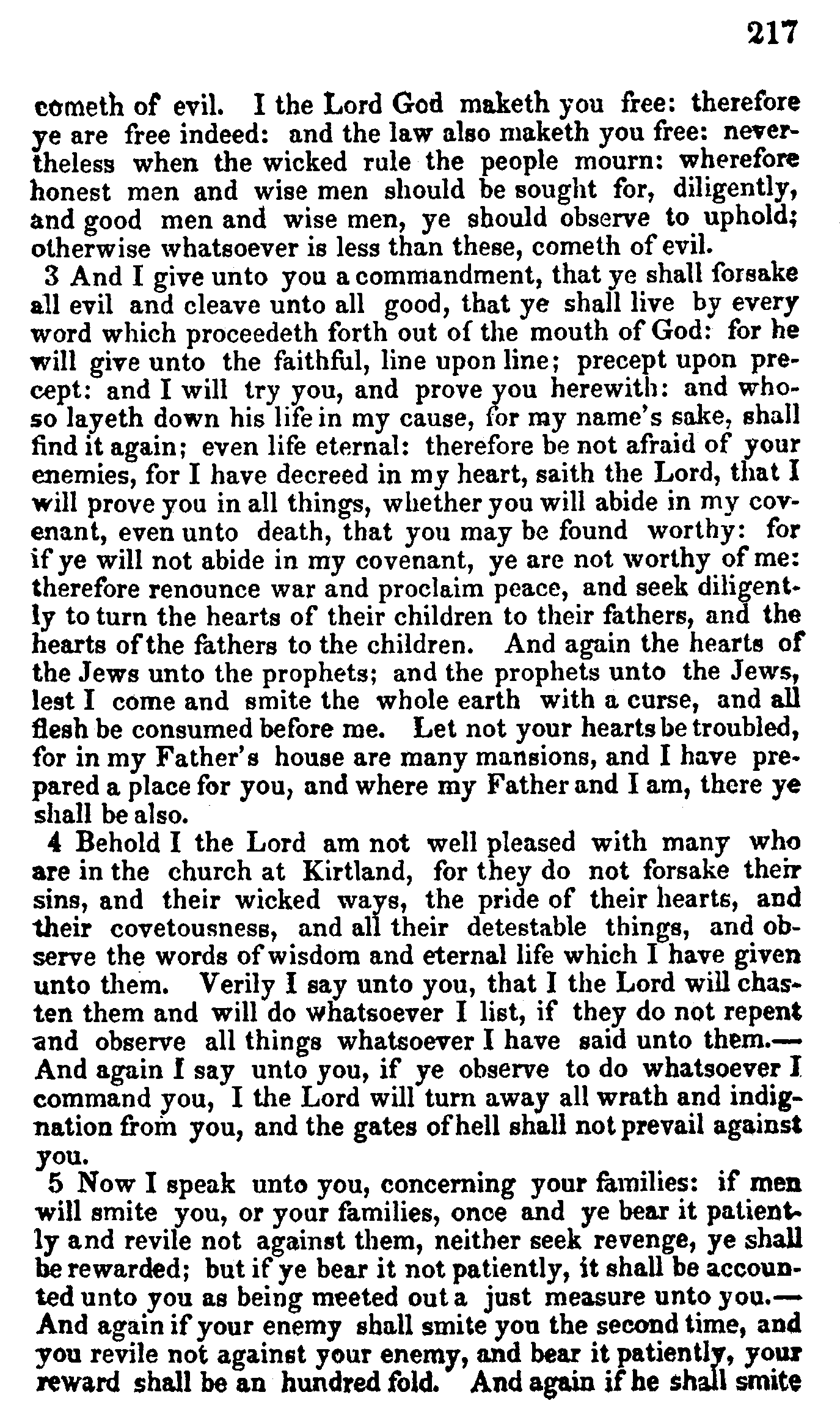 Doctrine And Covenants Page 217