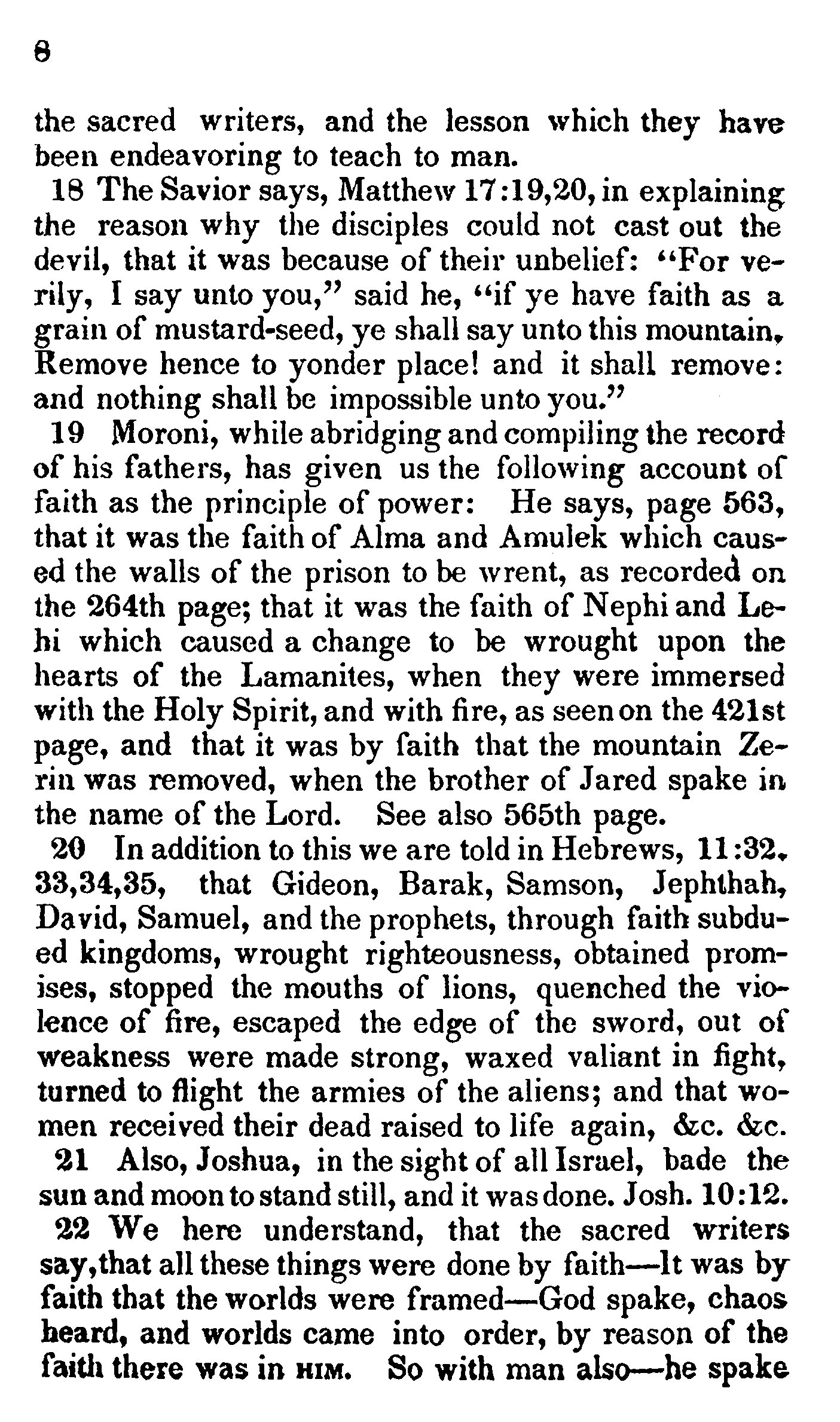 Doctrine And Covenants Page 8