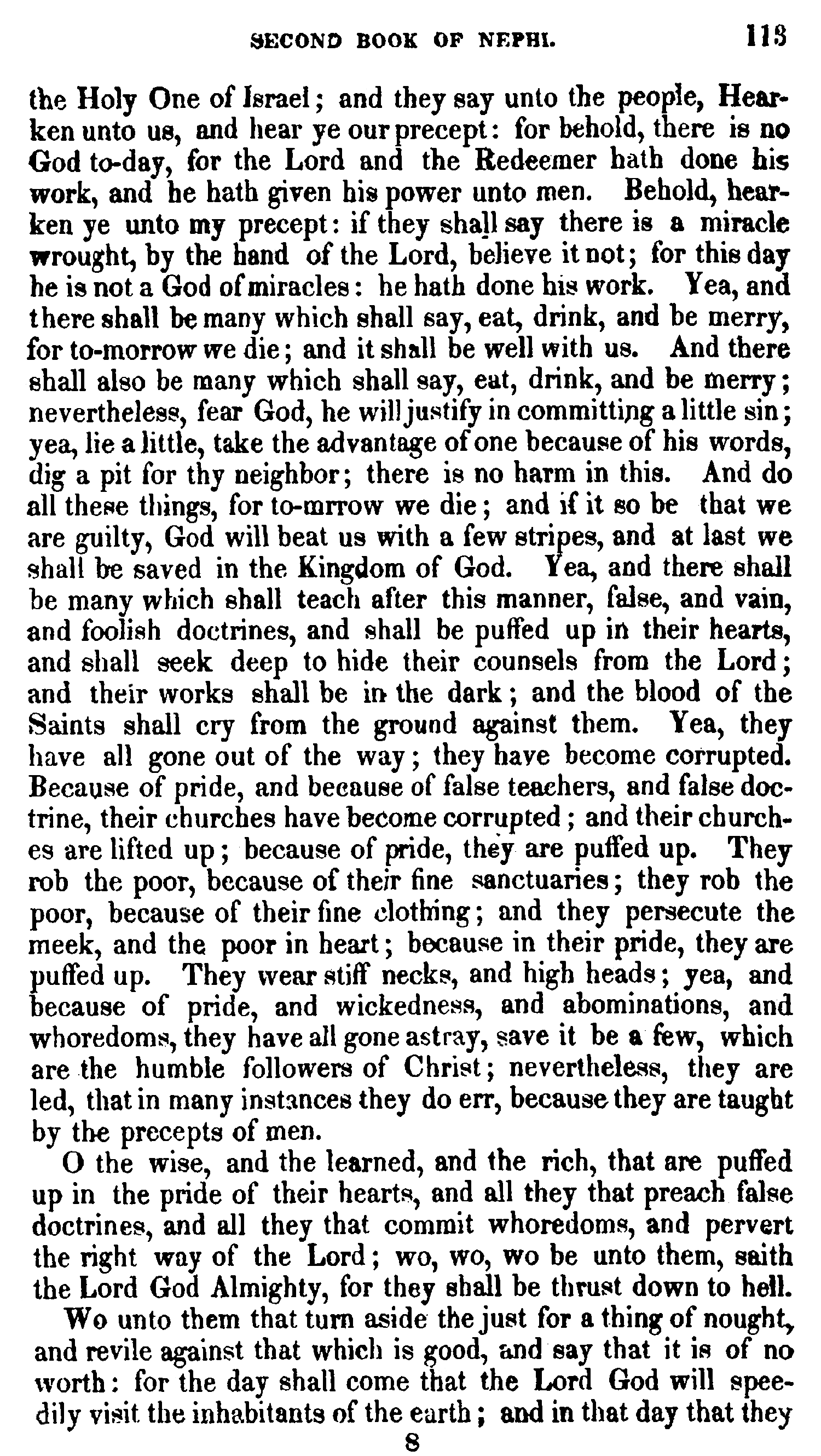 Book Of Mormon Page 113