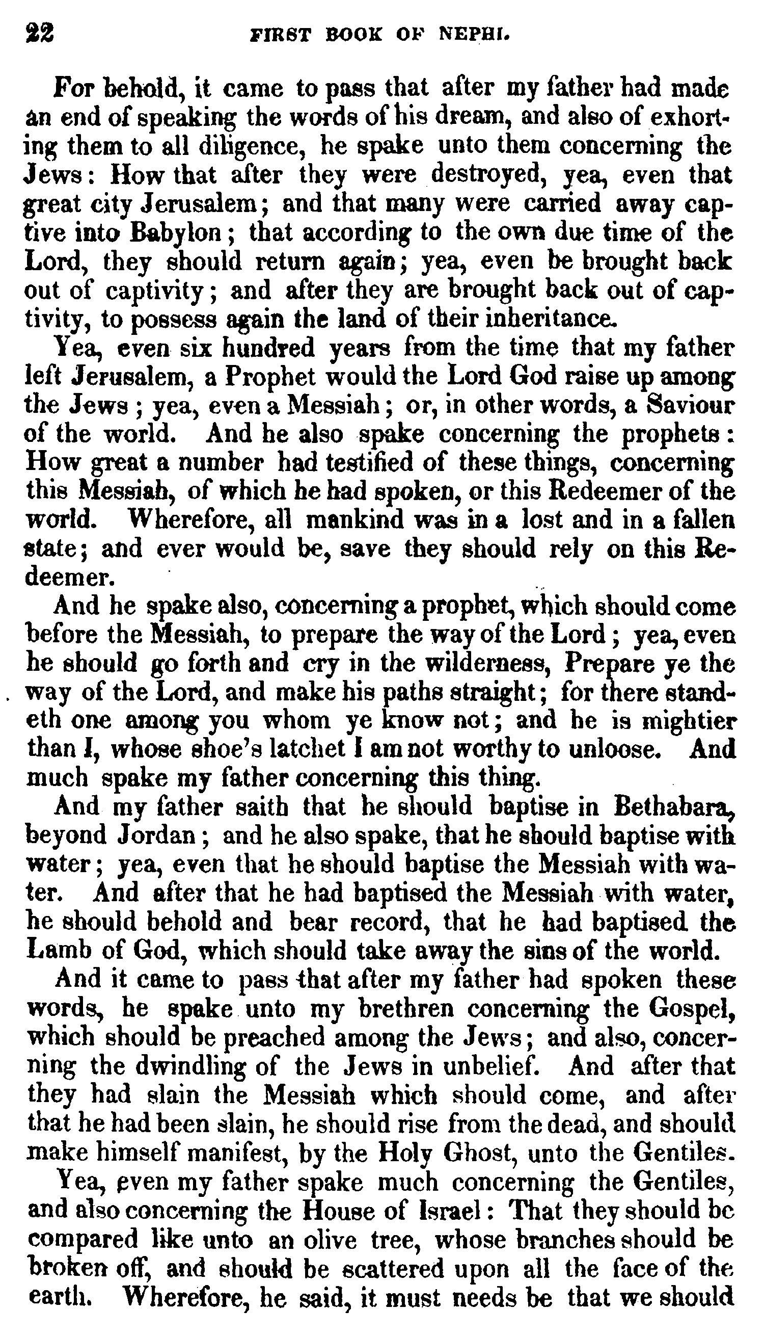 Book Of Mormon Page 22