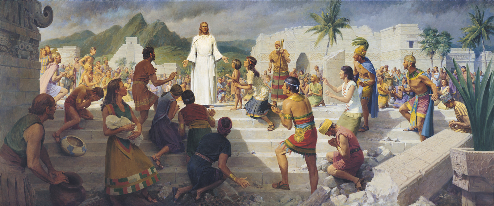 Jesus Teaching in the Western Hemisphere