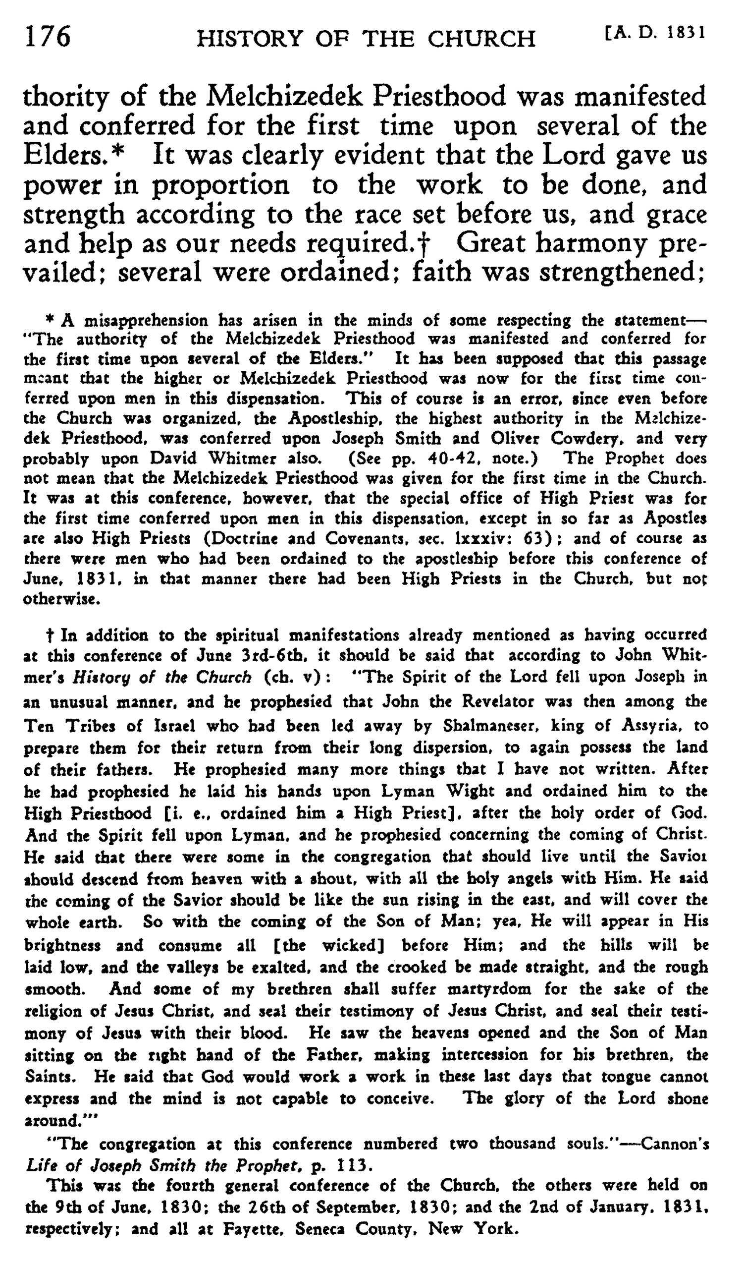 History of the Church, vol. 1, p. 176