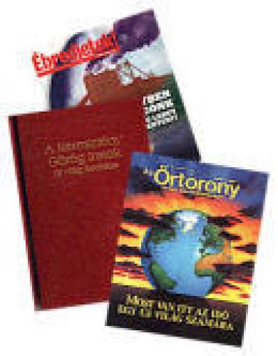 Hungarian Watchtower magazines and book