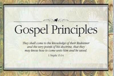 Gospel Principles and the Bible