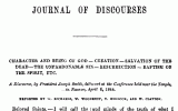 Journal of Discourses, vol. 6, p. 1