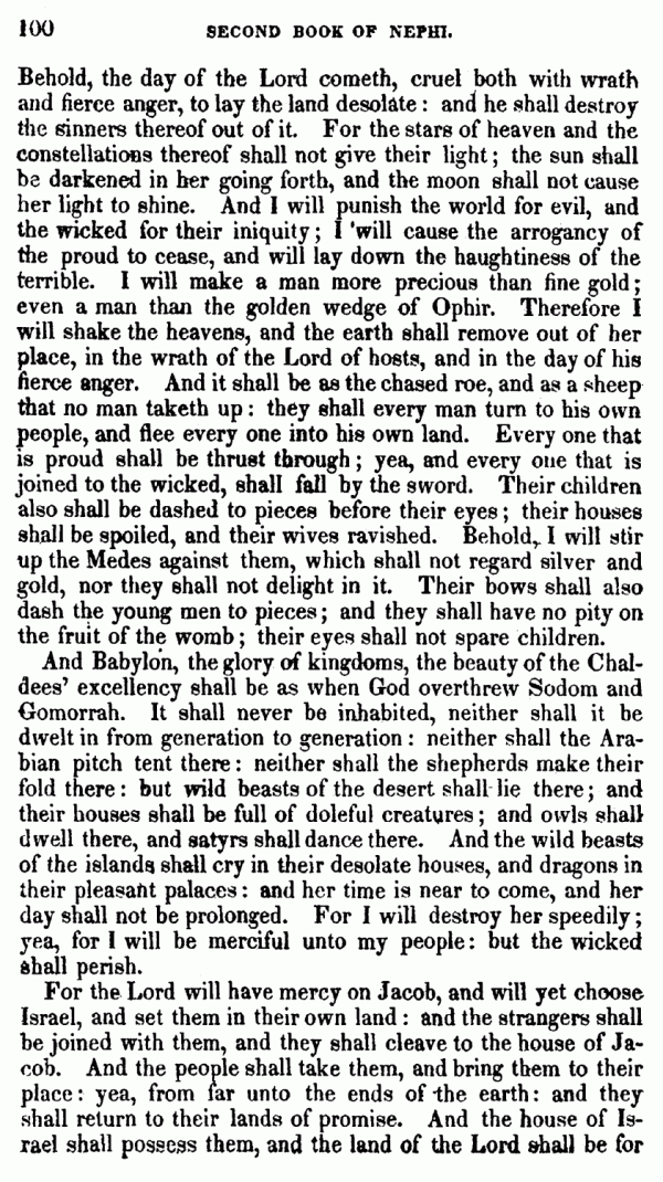 Book Of Mormon - 2 Nephi - Page 100