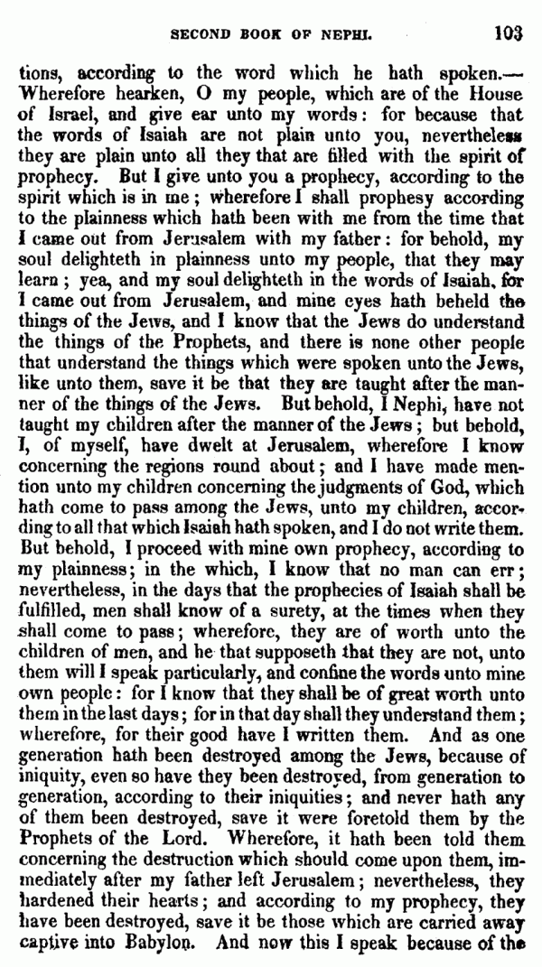 Book Of Mormon - 2 Nephi - Page 103