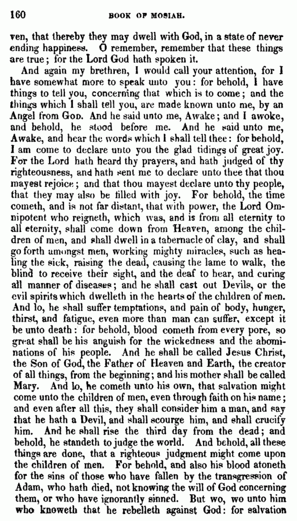Book Of Mormon - Mosiah - Page 160