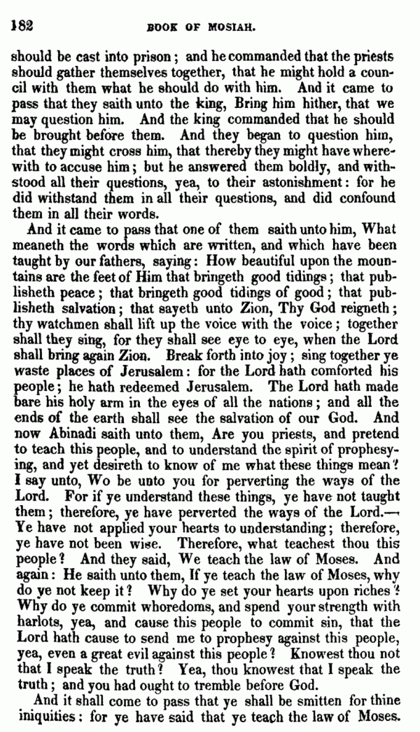 Book Of Mormon - Mosiah - Page 182