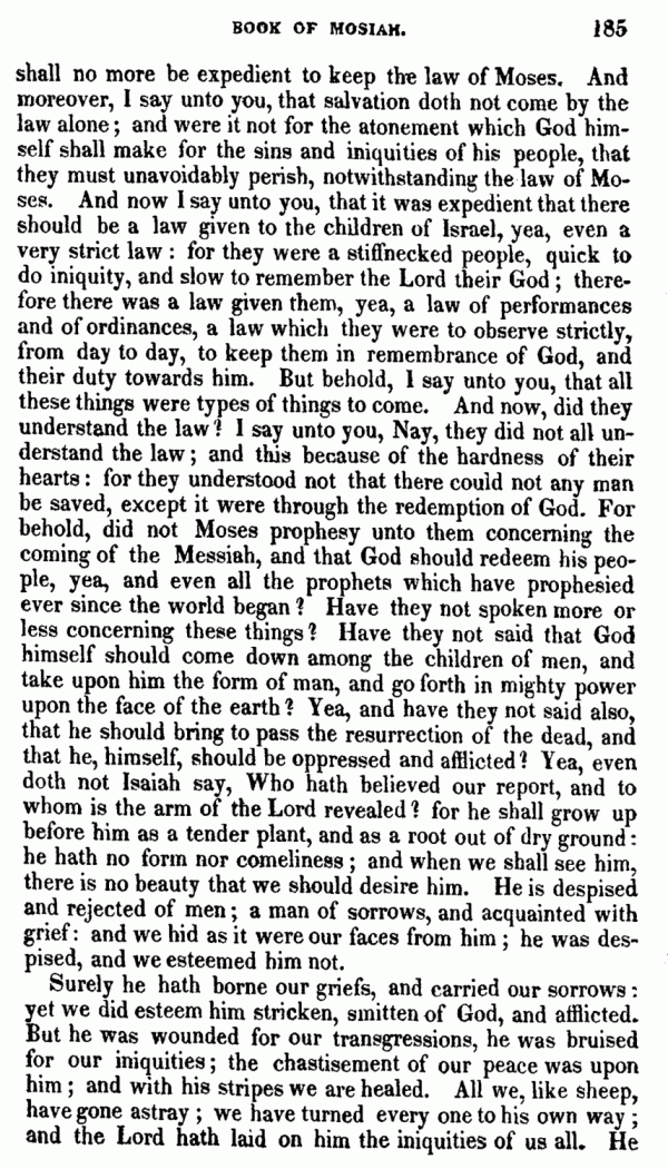 Book Of Mormon - Mosiah - Page 185