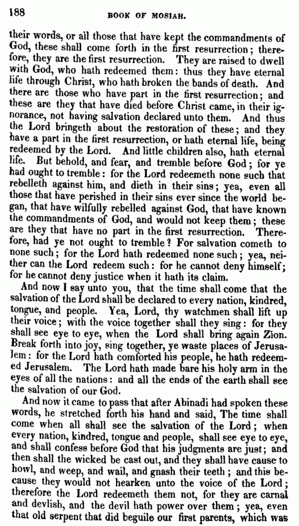 Book Of Mormon - Mosiah - Page 188