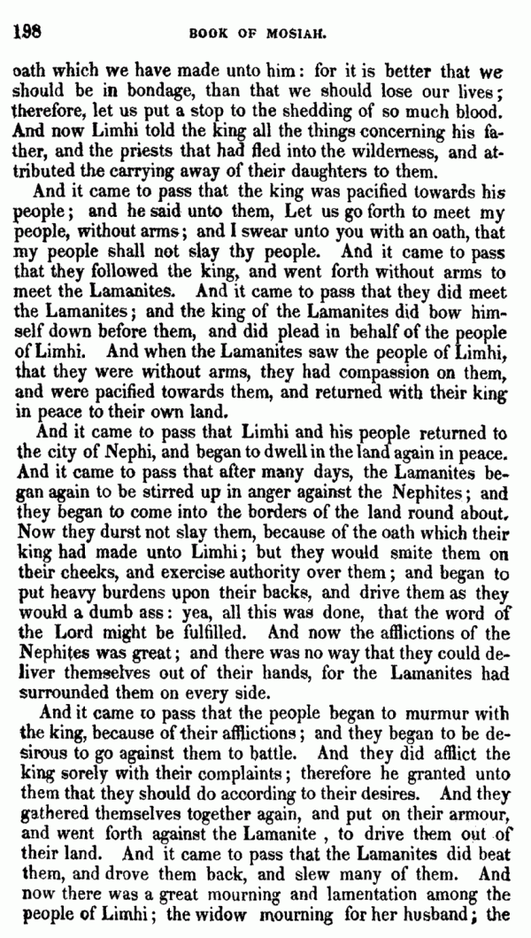 Book Of Mormon - Mosiah - Page 198