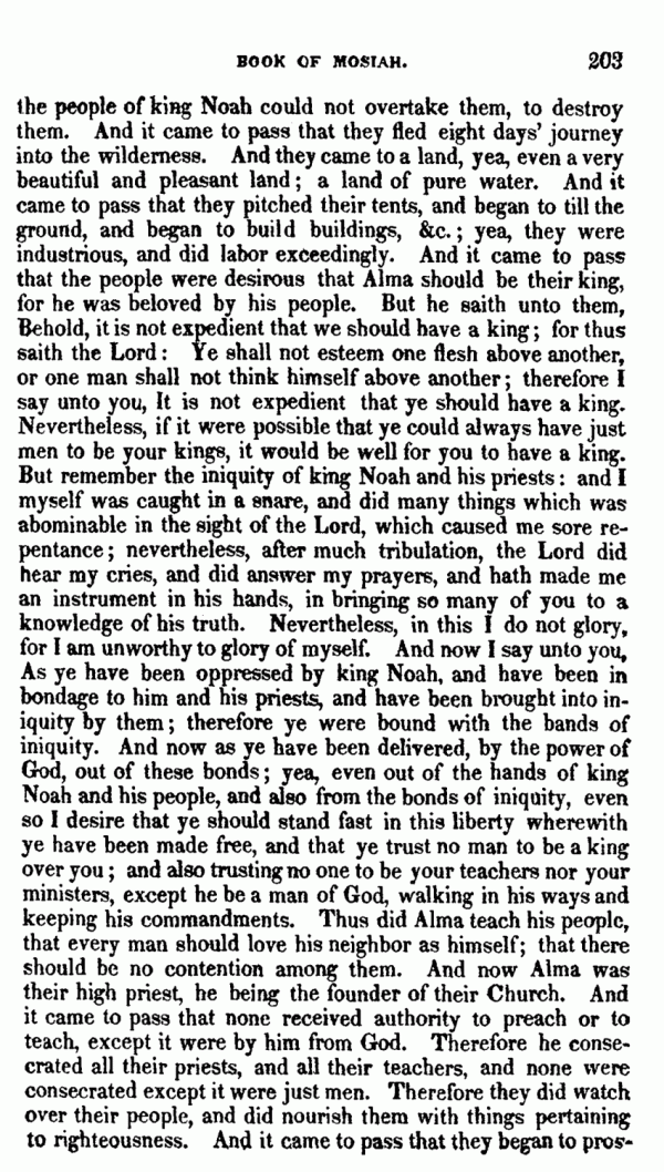 Book Of Mormon - Mosiah - Page 203