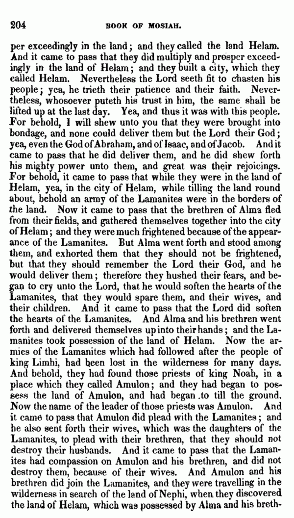 Book Of Mormon - Mosiah - Page 204