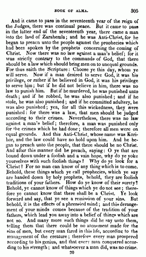 Book Of Mormon - Alma - Page 305