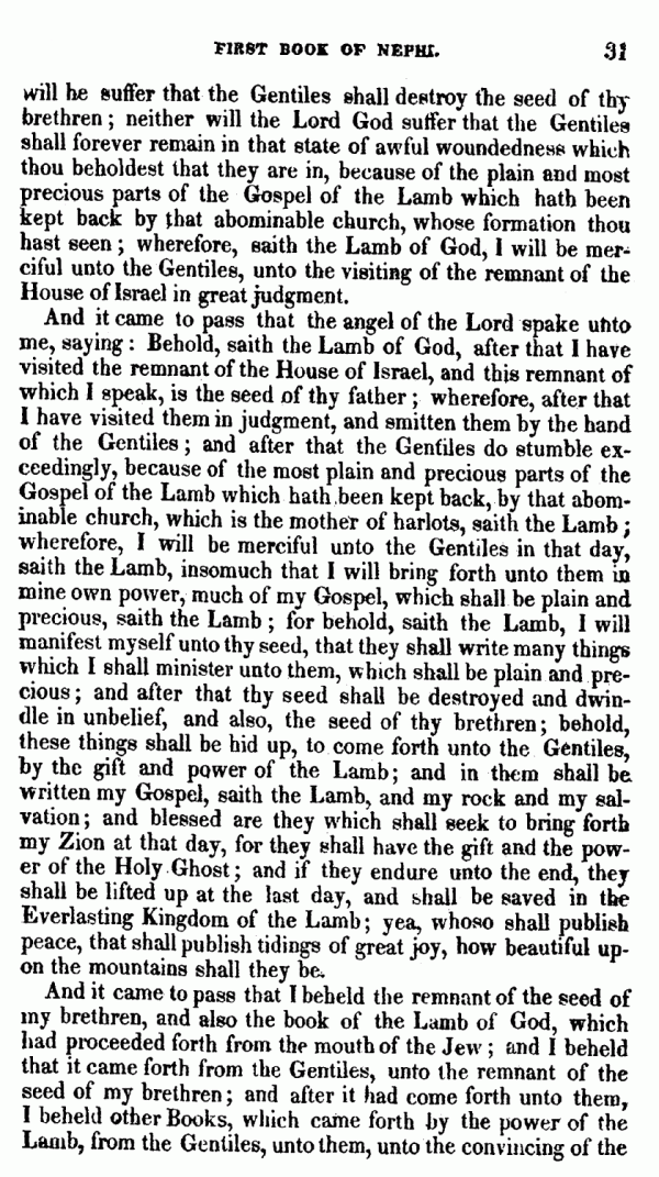 Book Of Mormon - 1 Nephi - Page 31