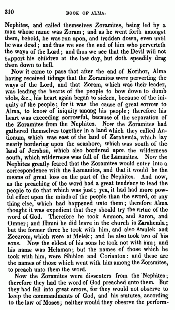 Book Of Mormon - Alma - Page 310