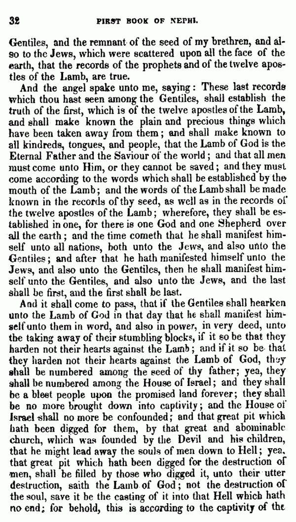 Book Of Mormon - 1 Nephi - Page 32