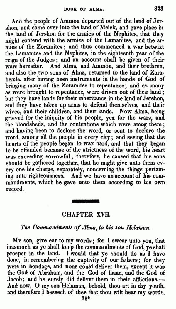 Book Of Mormon - Alma - Page 323