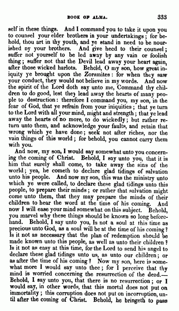 Book Of Mormon - Alma - Page 333