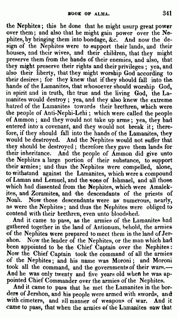 Book Of Mormon - Alma - Page 341