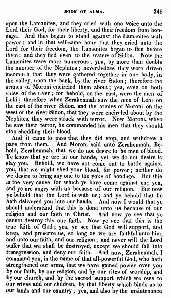 Book Of Mormon - Alma - Page 345