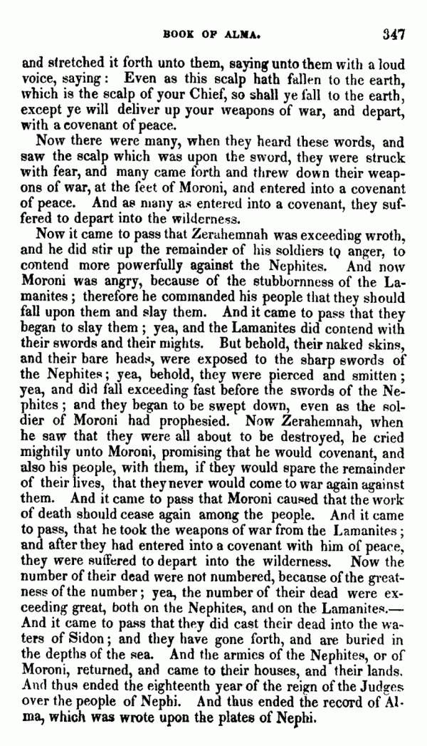 Book Of Mormon - Alma - Page 347