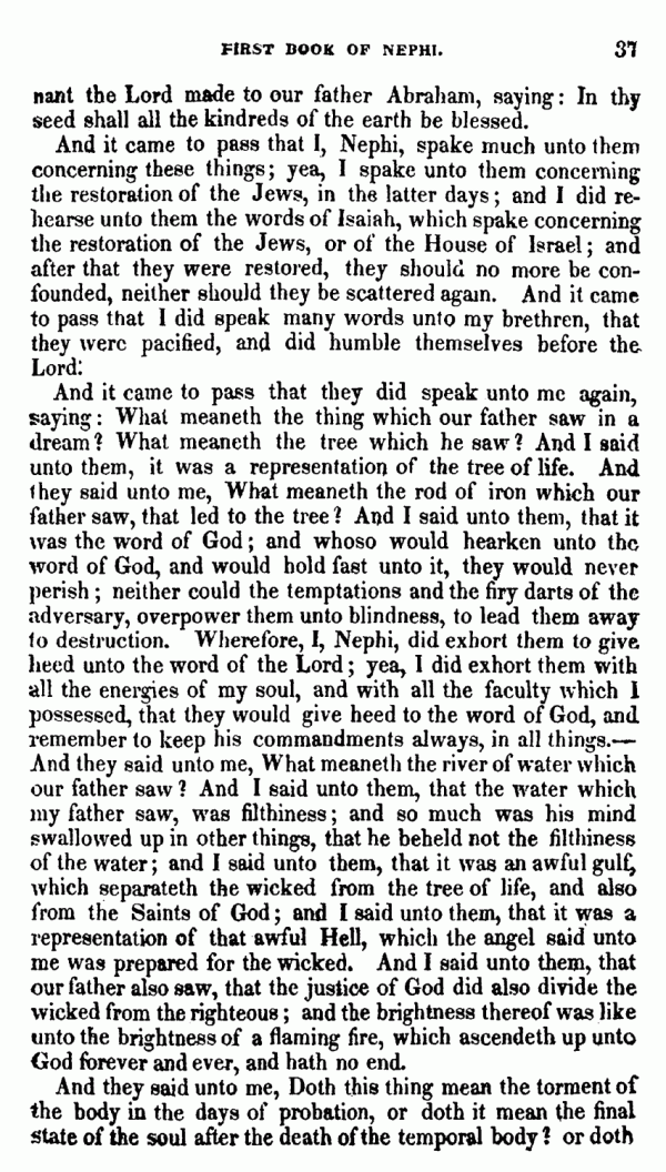 Book Of Mormon - 1 Nephi - Page 37