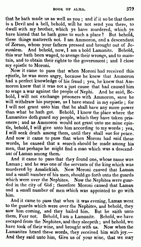Book Of Mormon - Alma - Page 379