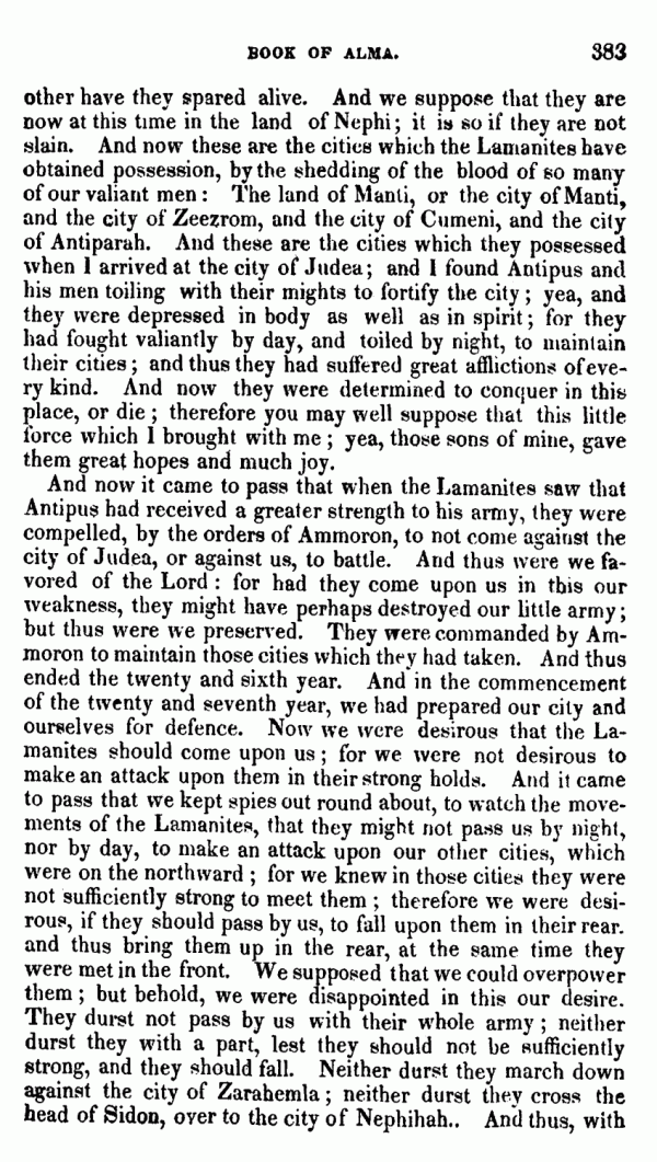 Book Of Mormon - Alma - Page 383