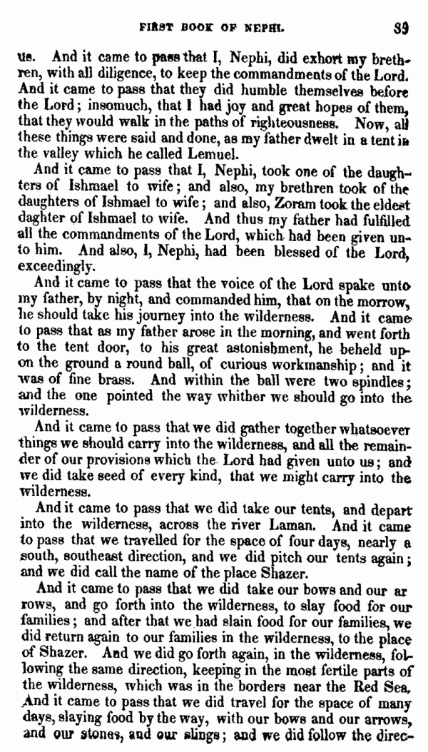 Book Of Mormon - 1 Nephi - Page 39