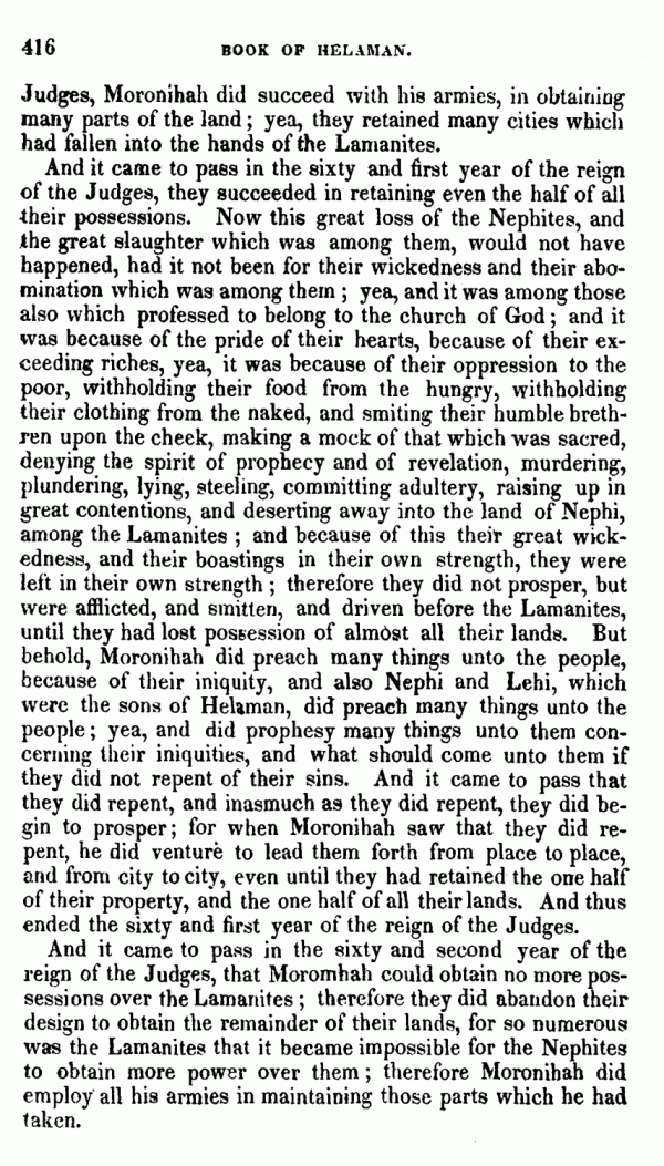 Book Of Mormon - Helaman - Page 416