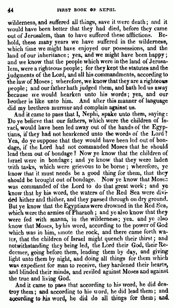Book Of Mormon - 1 Nephi - Page 44