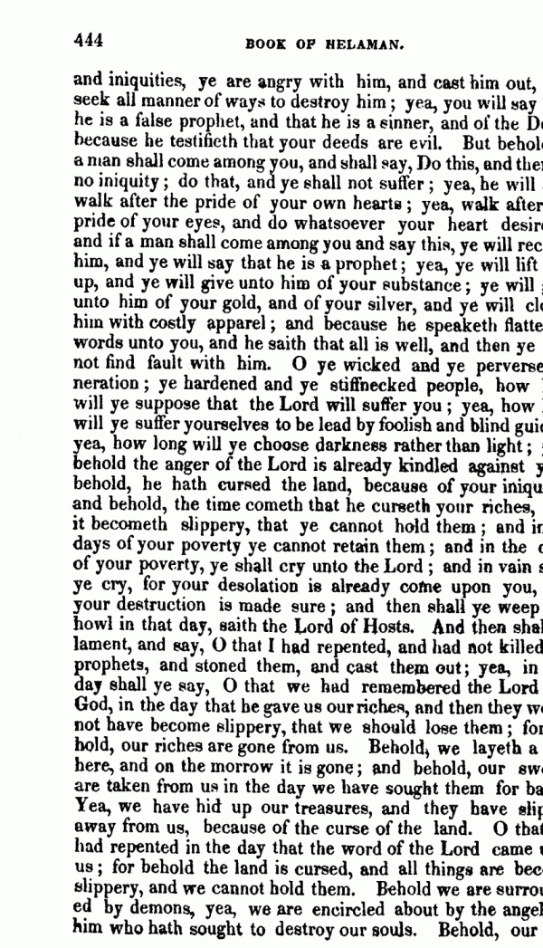 Book Of Mormon - Helaman - Page 444