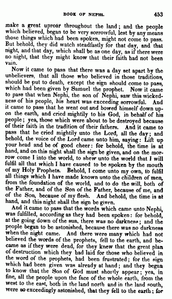 Book Of Mormon - 3 Nephi - Page 453