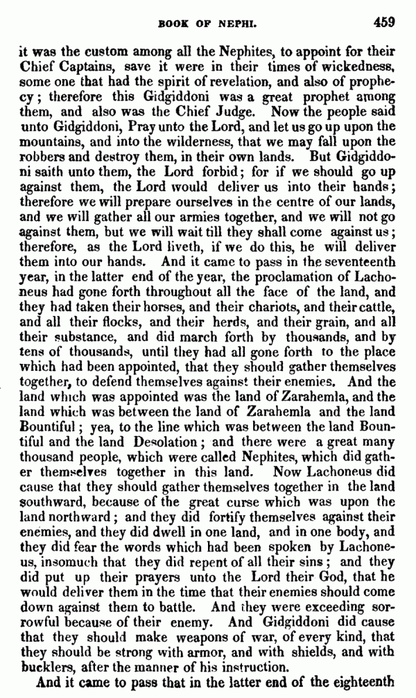 Book Of Mormon - 3 Nephi - Page 459