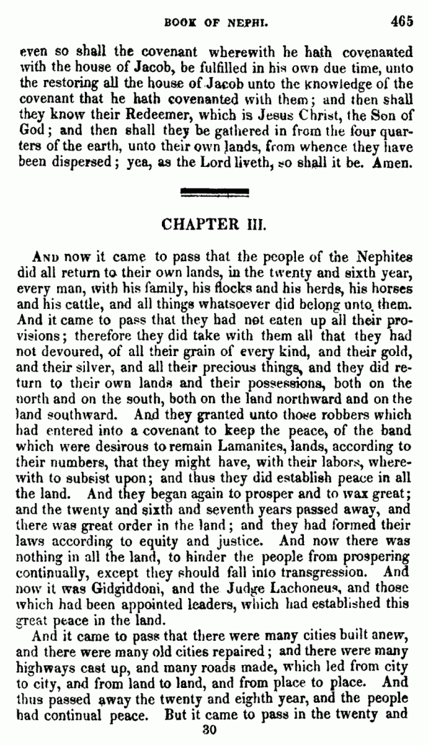 Book Of Mormon - 3 Nephi - Page 465