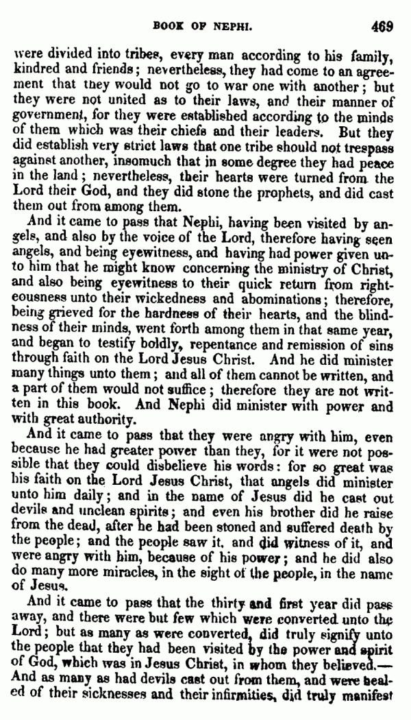 Book Of Mormon - 3 Nephi - Page 469