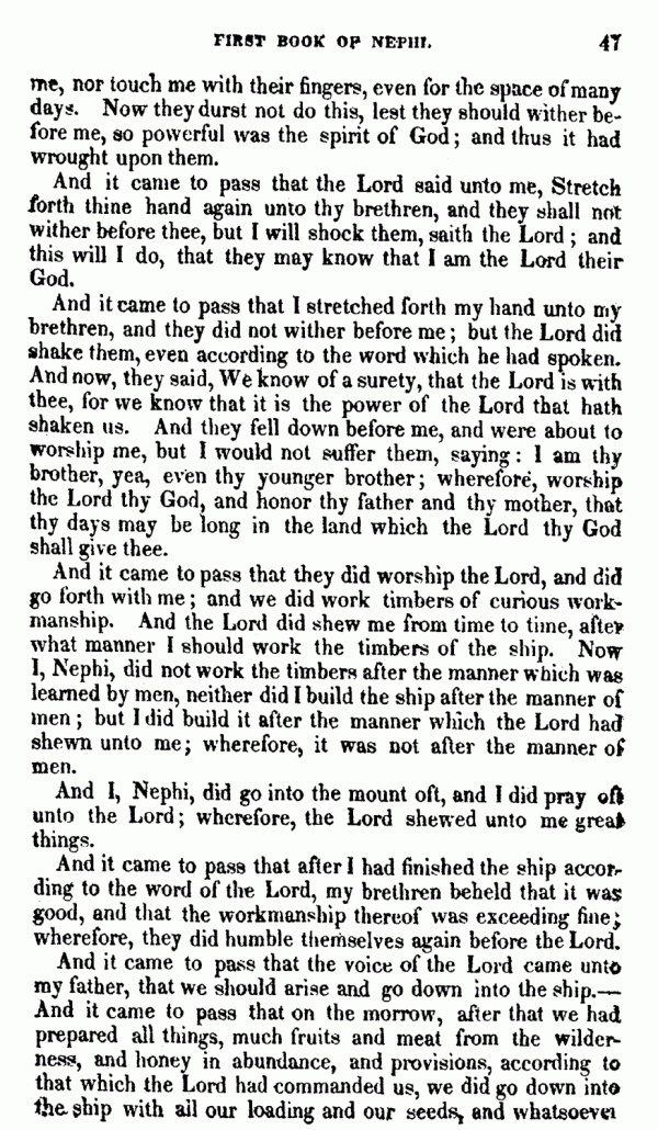 Book Of Mormon - 1 Nephi - Page 47