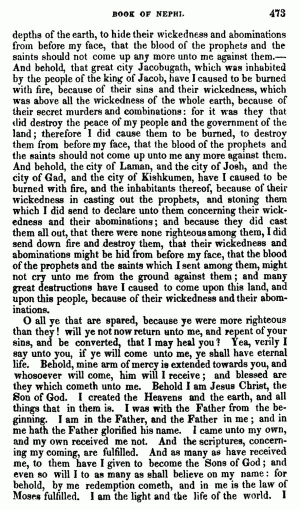 Book Of Mormon - 3 Nephi - Page 473