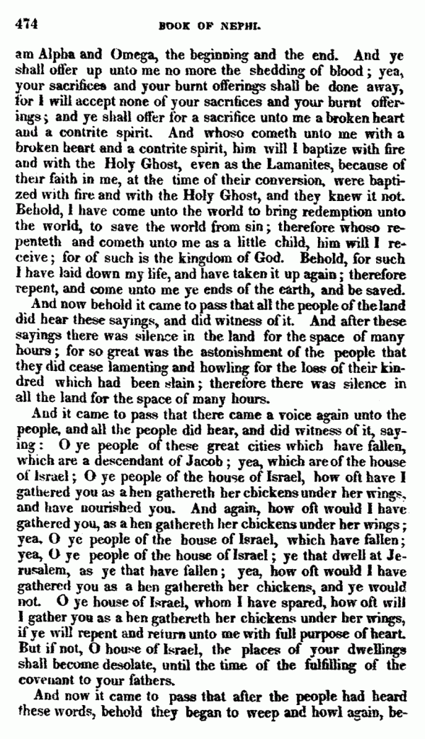 Book Of Mormon - 3 Nephi - Page 474