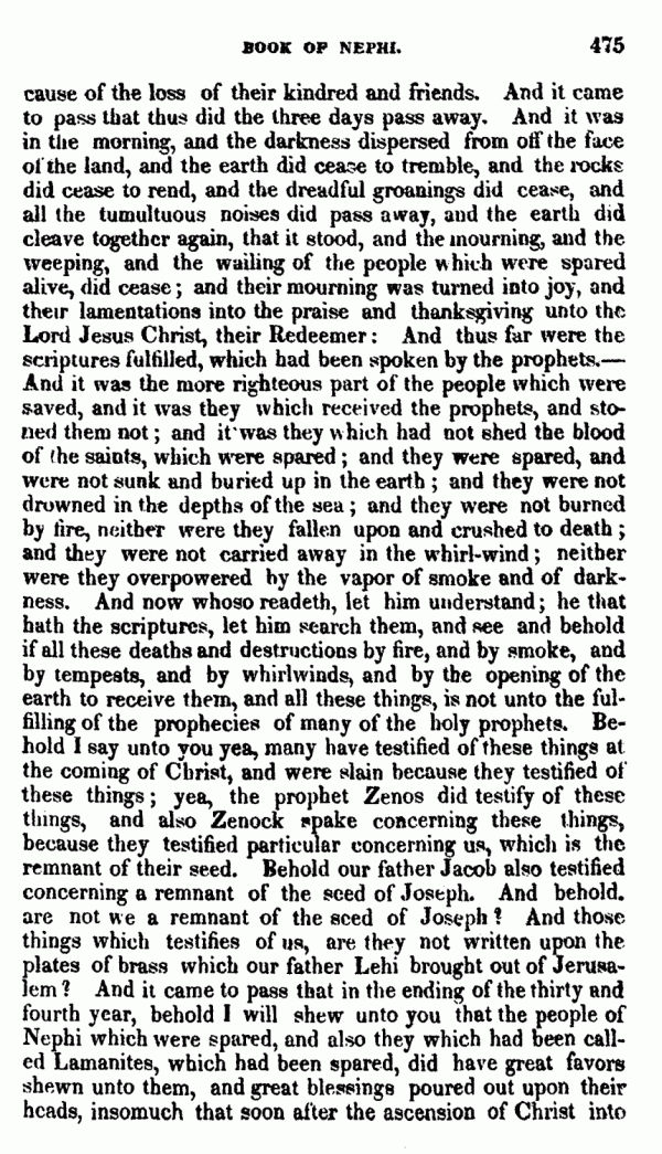 Book Of Mormon - 3 Nephi - Page 475