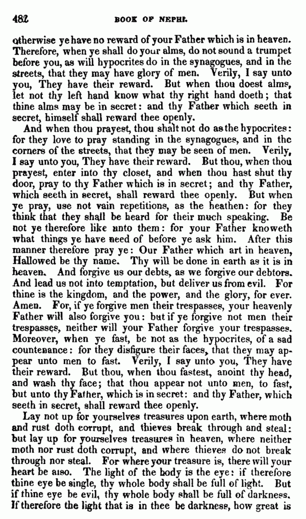 Book Of Mormon - 3 Nephi - Page 482