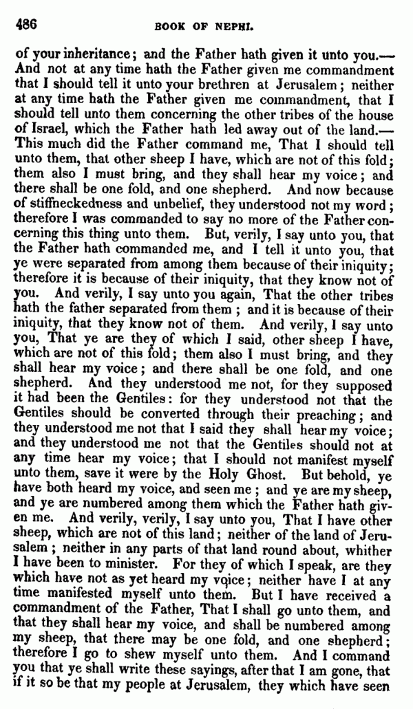 Book Of Mormon - 3 Nephi - Page 486