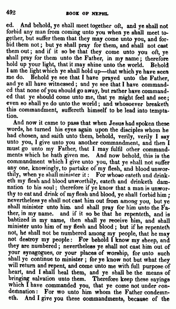 Book Of Mormon - 3 Nephi - Page 492